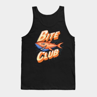 baby shark grown Shark Bite Club Tank Top